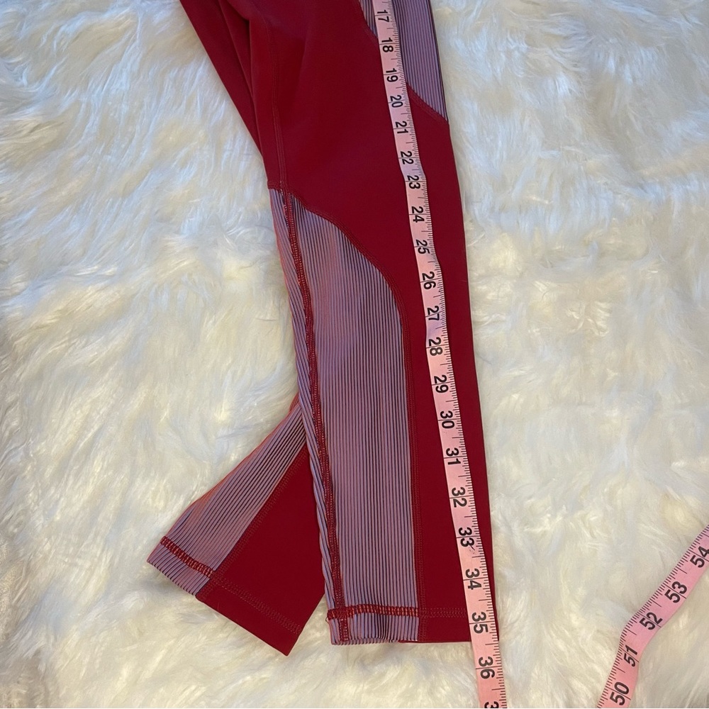 NWOT Free People Movement Hardio Cardio Leggings in Red Grape Size Medium - Picture 7 of 11